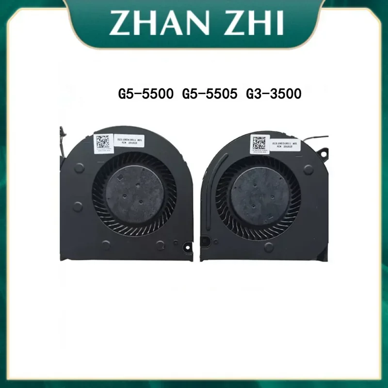 New Laptop Cooler CPU GPU Cooling Fan For Dell G3-3500 G5-5500 G5-5505