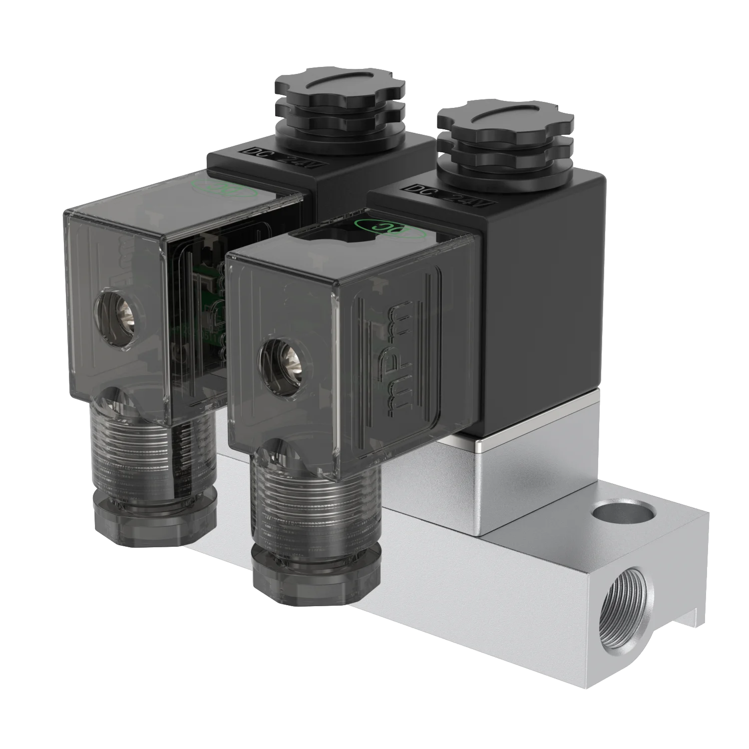 

2V025-06 24V Air Electromagnetic Valve Multi-way Combination Pneumatic Magnetic Valve for Industrial Automation