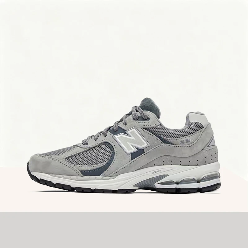 New Balance NB2002R Unisex Gray Low-Top Runners  Trendy Retro Versatile Sole & Comfortable Casual Everyday Fit M2002RST
