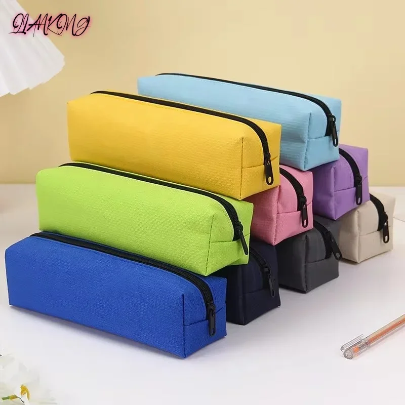 Pencil Case Durable Pen Case Kawaii Stationery Large Capacity Pencilcase Trousse School Supplies Pencil Pouch Korean Stationery