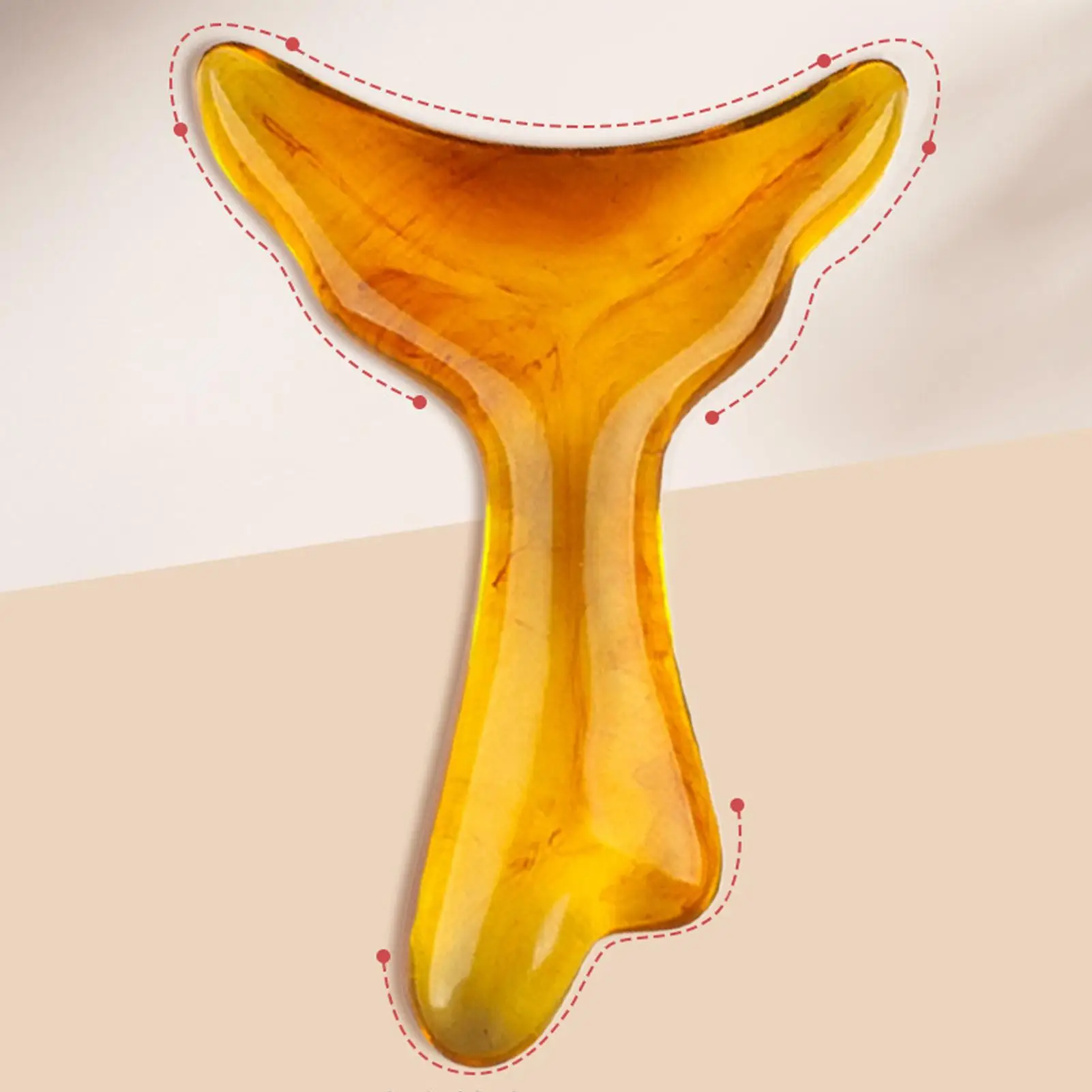 Face Massage Tool face Skin scraping Lifting Massage tool  face Lifting Contouring Board Resin Ergonomic Fascia Massage Tool