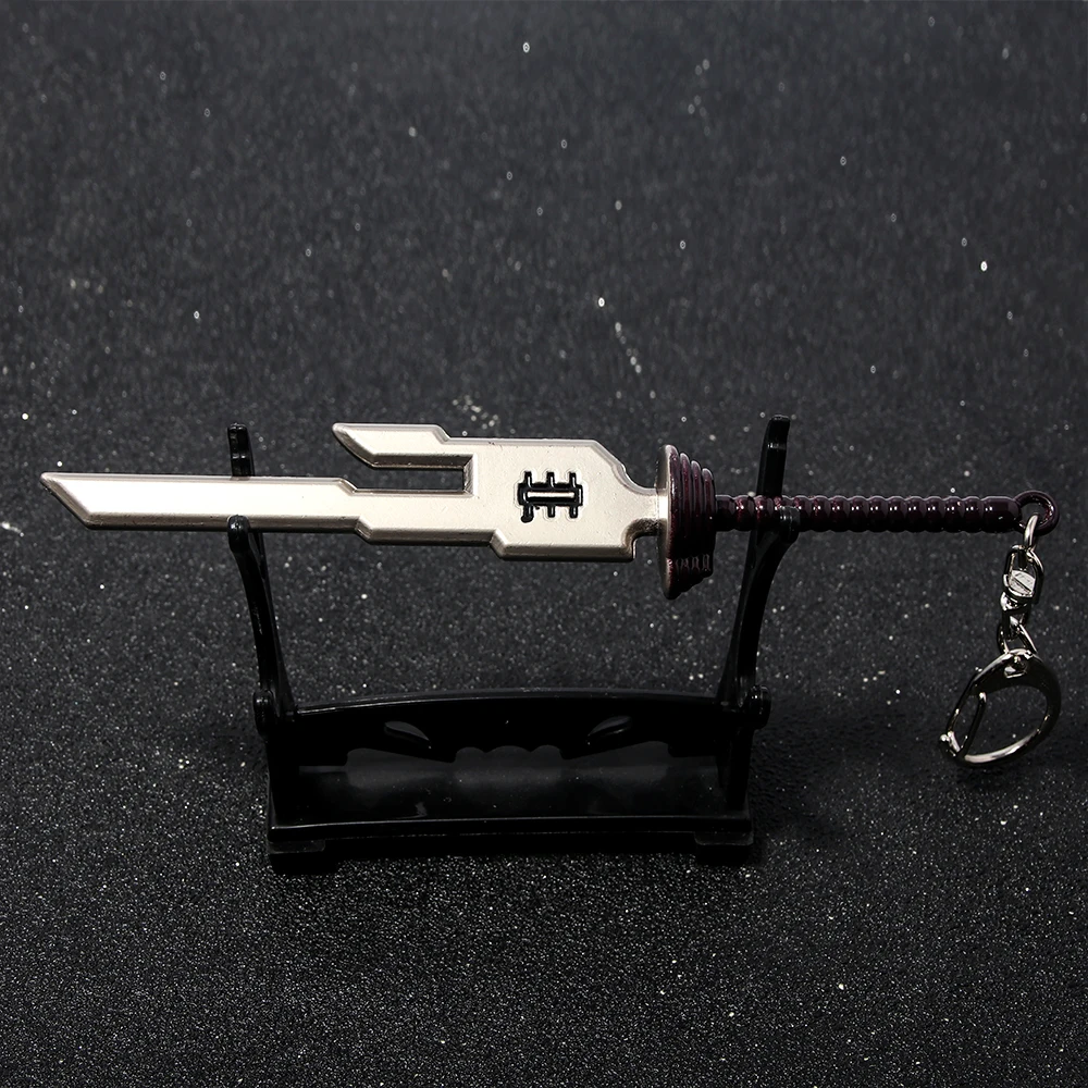 Anime Jujutsu Kaisen Cosplay Prop Keyring Nanami Kento Fushiguro Toji Weapon Model Pendant Keyring for Men Jewelry Accessories image 5