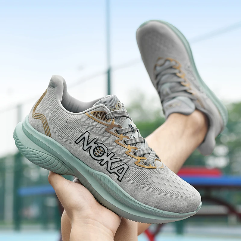 أحذية الجري الرجالية Flick للتدريب الشامل أحذية رياضية رجالية مريحة وبطانة مسامية مجوفة بتصميم نعال أحذية أحذية تنس #4