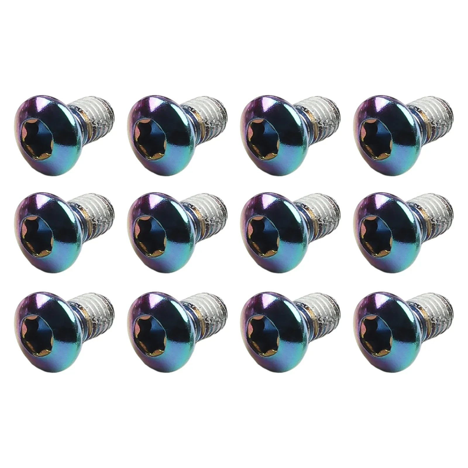 

Bolts Screw Colorful PRO Stainless Steel Brake Bolts (12 Pack) M5 x 10mm T25 High Precision & Durability