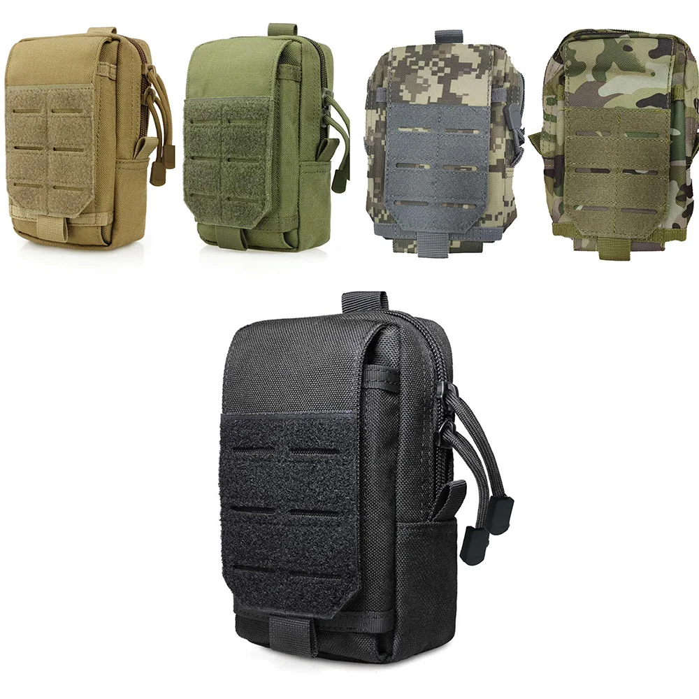 Laser Flip-Top Taktische Handytasche (1000D/600D) – Outdoor-Casual-Sport-Hüfttasche zur Aufbewahrung kleiner Gegenstände