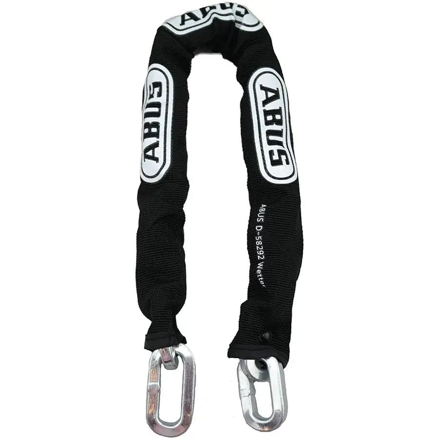 

Hardened Steel 14KS 2 Foot x 9 16 Thick Square Security Chain for Bikes, Containers, Trailers, ATVs, Motorcycles and Personal In