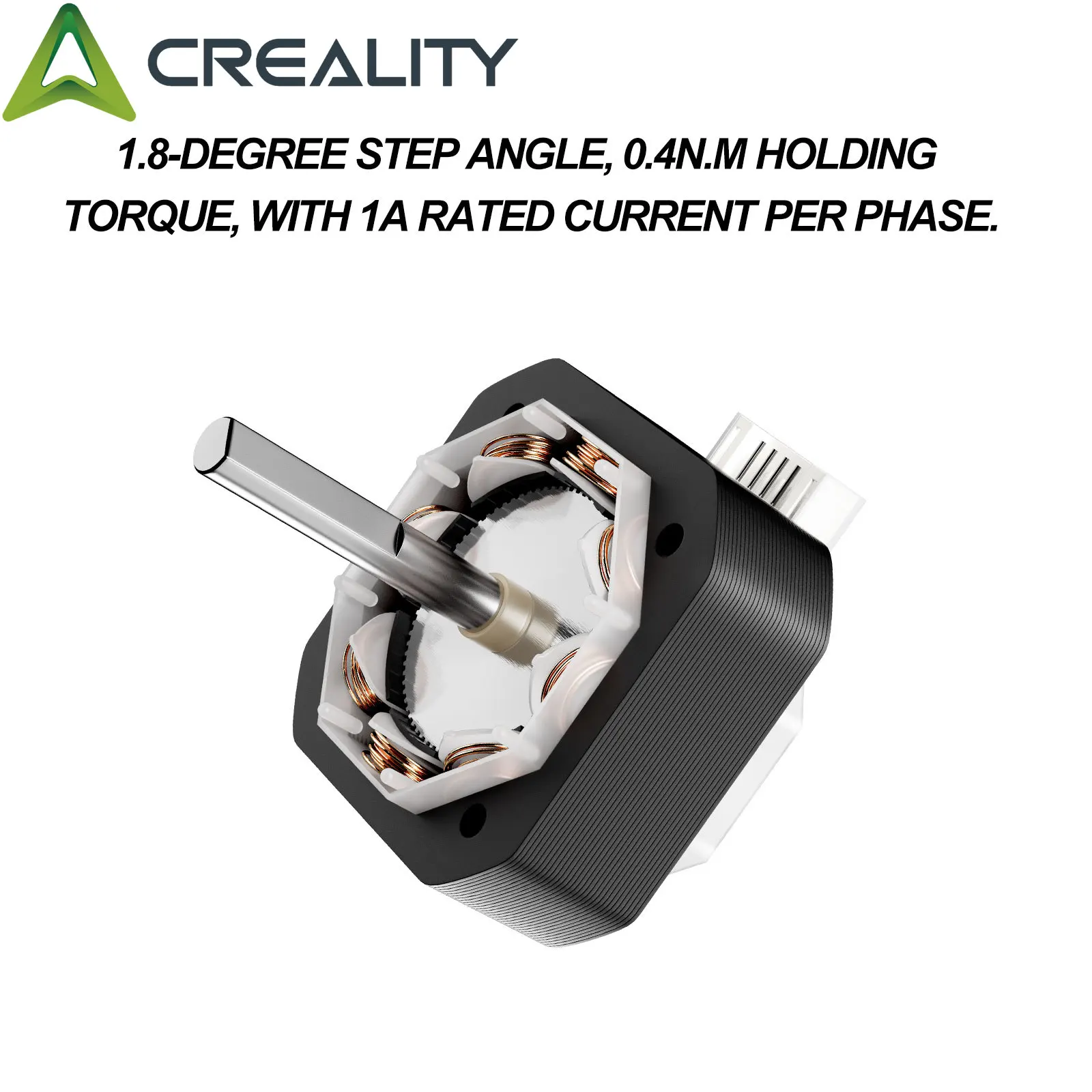 Creality FDM 3D Printer Stepper Motor 42-40 and 42-34,Compatible with Ender-3 X/Y/Z Axis and CR-10 Series Z Axis