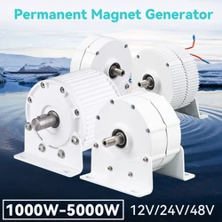 Electric Generator Windmill Dynamo Water Turbine 1KW 2KW 3KW 5KW 12/24/48V Gearless Permanent Magnet Generator For Home Use