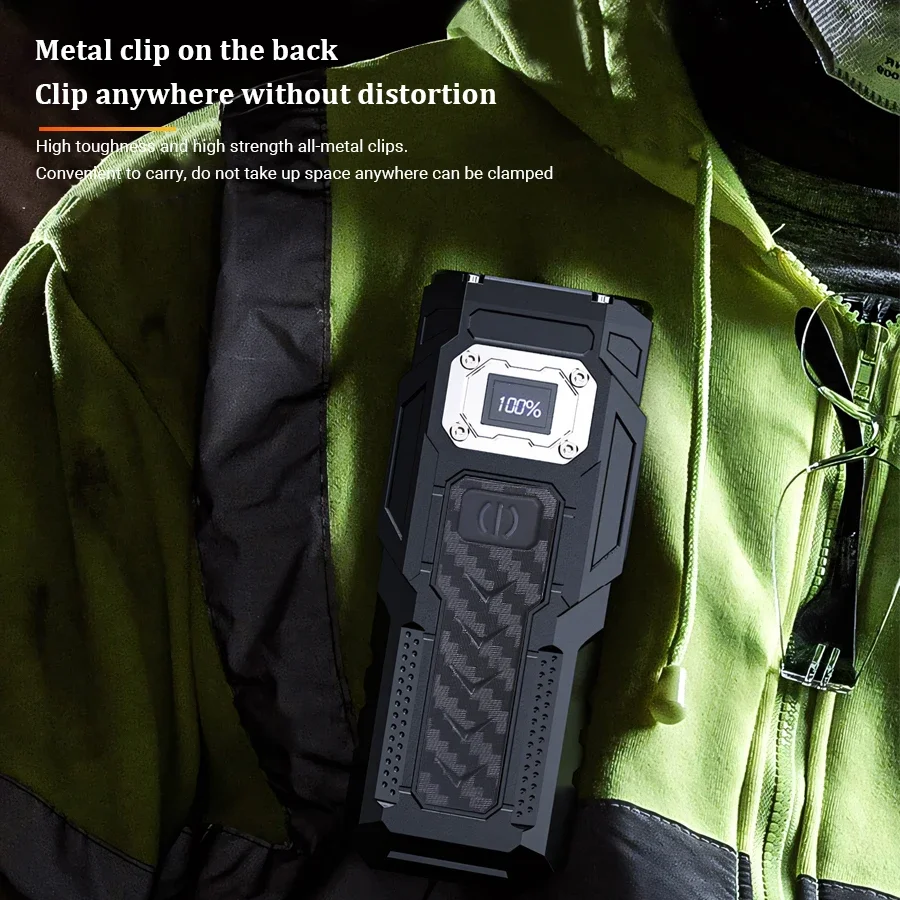 

C5 8LED+COB Flashlight Strong Light USB Rechargeable Tactical Flashlight with Strong Magnet Work Emergency Lighting Torch Lamp