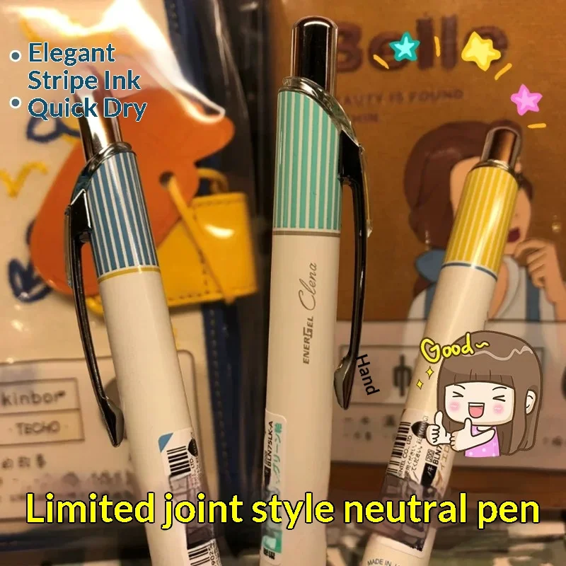 

Японская гелевая ручка Pentel BLN75L 0.3мм/0.4мм/0.5мм с интегрированным игольчатым наконечником, насыщенный цвет чернил, быстросохнущие чернила, школьные и канцелярские принадлежности