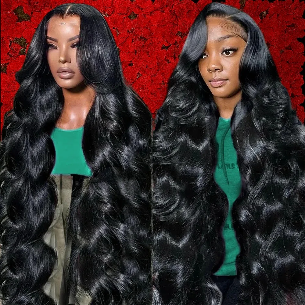 

Mossily 40 Inch Body Wave 13x6 HD Lace Frontal Wigs Human Hair Prelucked 13x4 Transparent Lace Front Wig Brazilian For Women