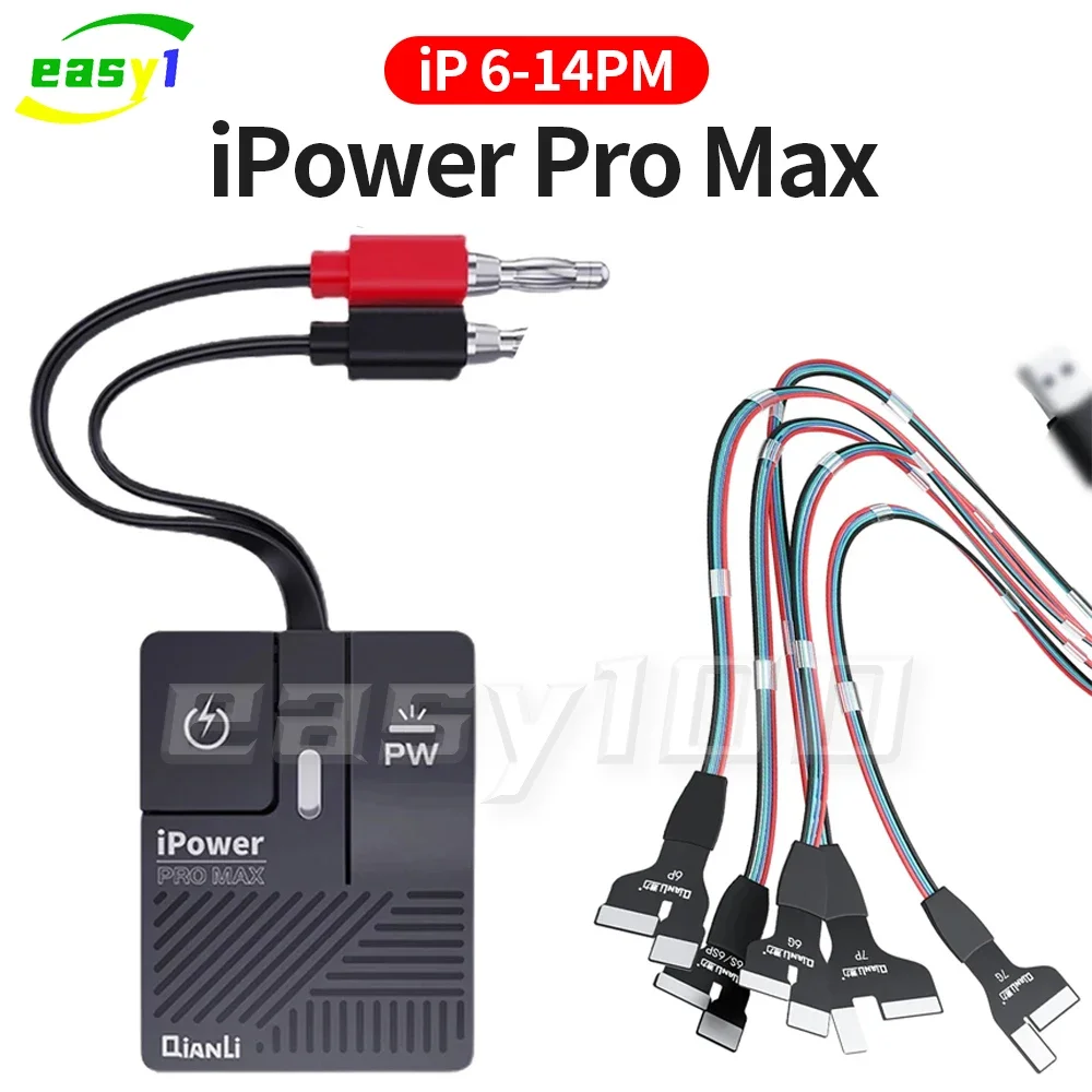 QianLi 7th iPower Pro MAX Power Cable One Click Restart For iPhone 6-14 PRO MAX Repair Test Flex