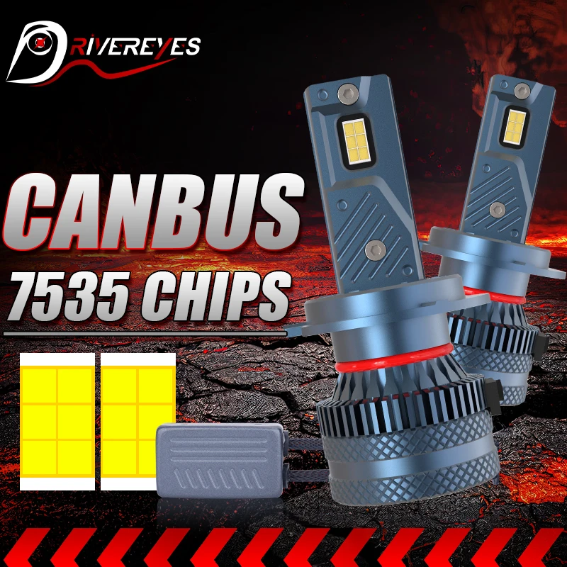 

H3 H7 H4 LED Canbus 1000W 7535 CSP Chips 880 881 H27 H11 H8 H9 H1 Fog Lamp HB3 9005 HB4 9006 9012 HIR2 Car Headlight 12V 24V 36V