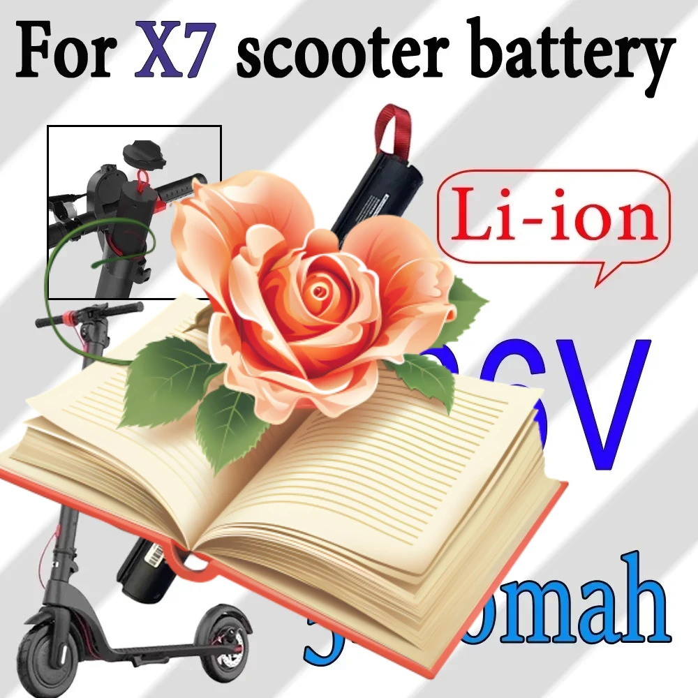 

HX X7 Electric Scooter Original Battery 36V 5200mAH 18650 10S2P Replacement Battery