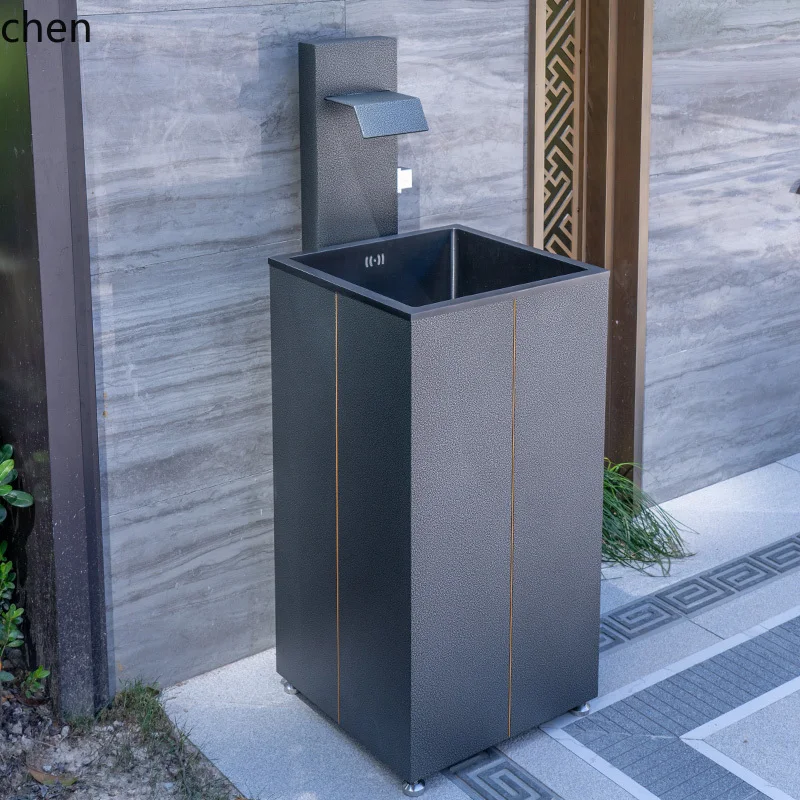 

ZML wash outdoor balcony floor basin outdoor column basin courtyard garden wash basin mop pool