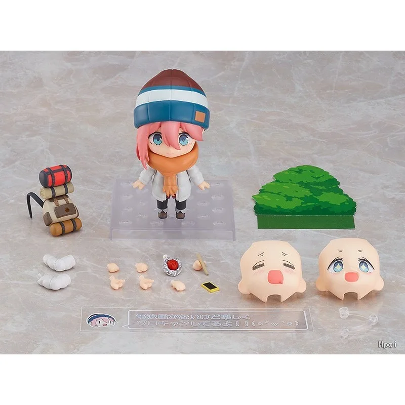 GSC Original NENDOROID LAID-BACK CAMP Series 1623 Gewu Yuanfuzi Solo Camping Ver Anime Action Figure Model Toys Gifts Fo Boys