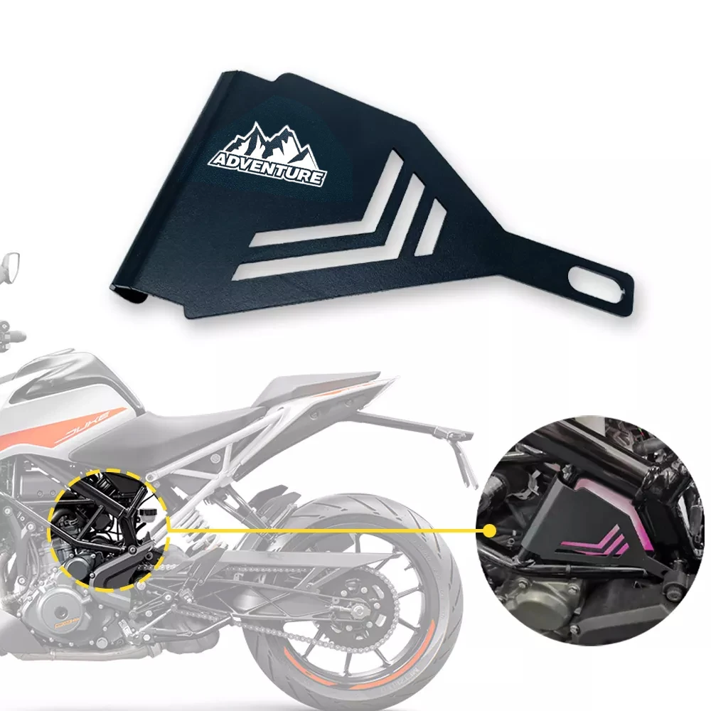 Motorcycle Water Cooling Device Decorative Cover Protection Motor Side Reservoir Engine Guard For KTM 390 ADVENTURE ADV 2021