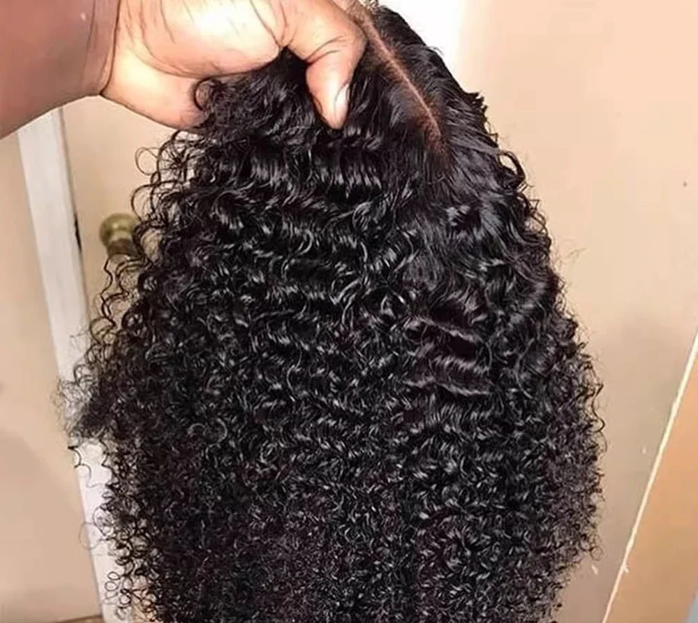 Big Lace Natural European and American Wig African Long Curly Hair Ladies Chemical Fiber