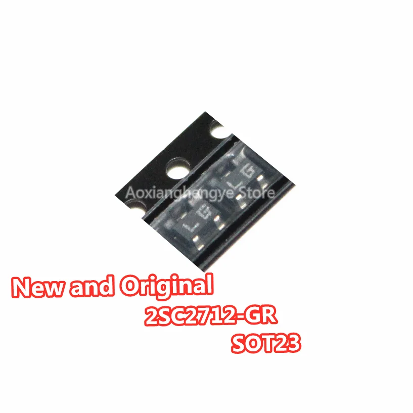 20PCS 2SC2712-GR SOT23-3 50V150mA TRANSISTOR NPN CHIP IC New and Original