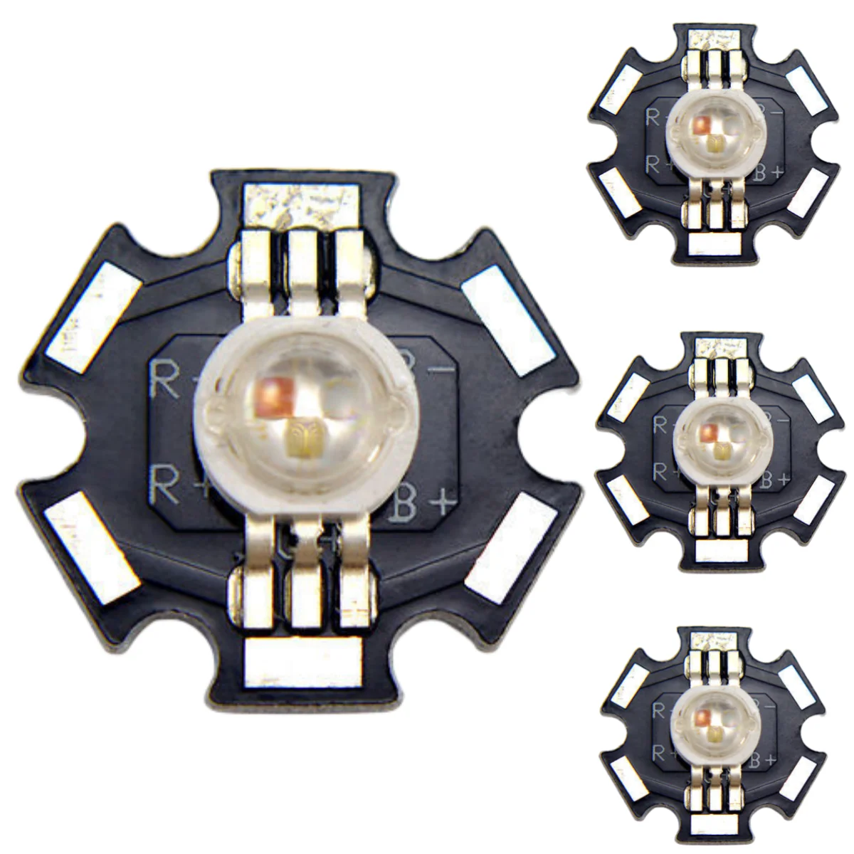 

Best quality Free Shipping 10pcs 3W RGB LED 3-CHIP 6-Pin Colorfull Lamp