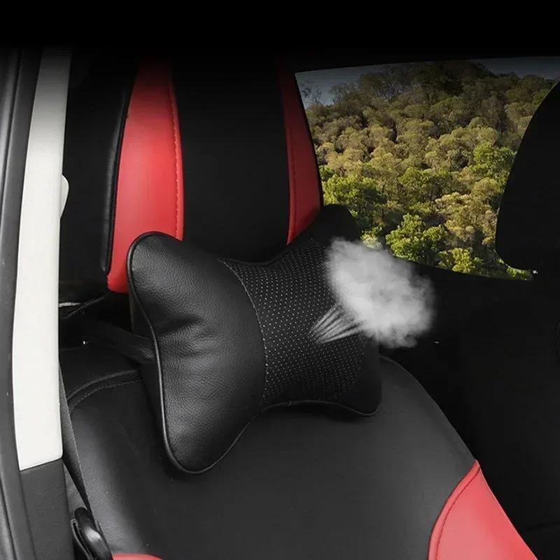 Car Neck Pillows Bone Shape Universal Headrest Support Cushion Car Seat Neck Protector Head Rest Pillow Interior Accessories