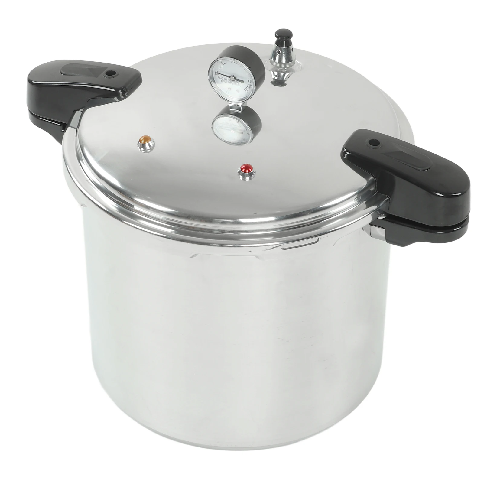 

23L Pressure Cooker Aluminum Alloy Pressure Cooker Gauge Safety Home Restaurant Hotel Canteen Multifunctional Pressure Canner
