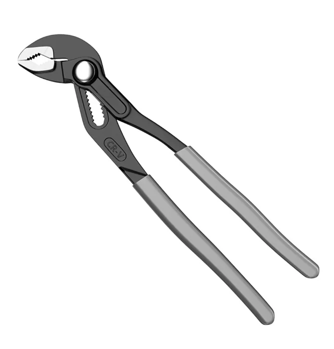 Quick-Release Adjustable Water Pump Pliers - Multi-functional Plumbing Pipe Wrench Clamp Hand Tools for Household