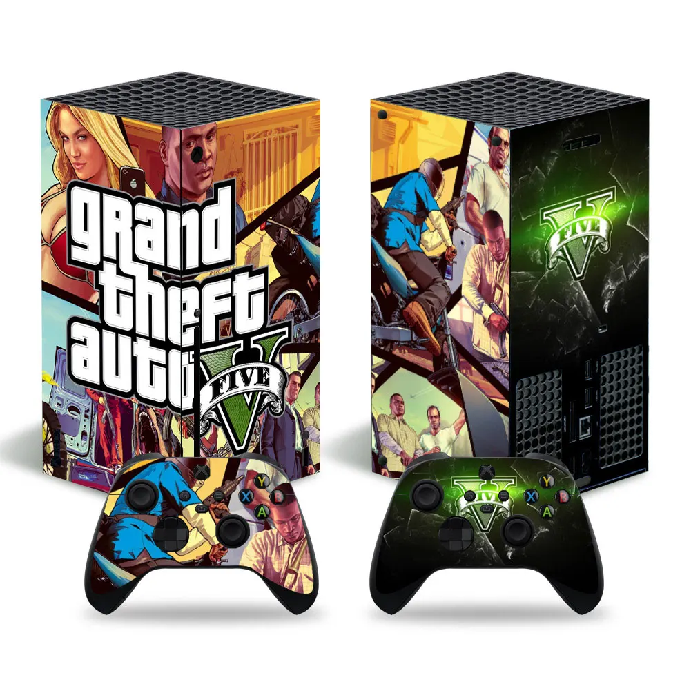 

Grant Style Skin Sticker Decal Cover for Xbox Series X Console and 2 Controllers Xbox Series X Skin Sticker Viny