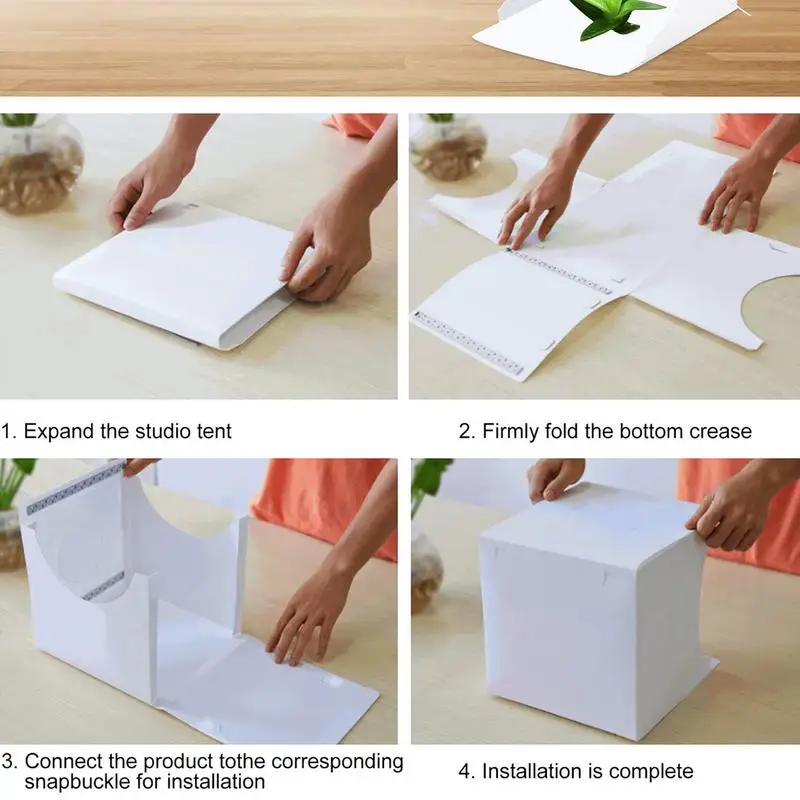 Световой короб, складной фон, световой короб для фотостудии, световой короб, крошечная фотобудка для игрушек, модели ювелирных изделий, часов, фурнитура