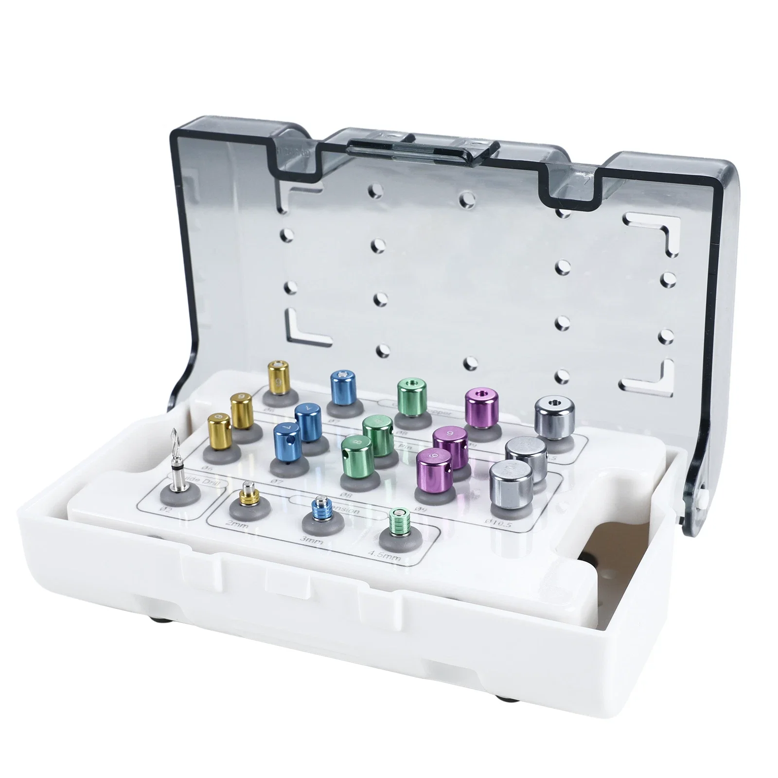 

Dental Implant Positioning Guide Kit Dental Spacing Auxiliary Tool Drills Set