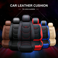 Universal 1PCS Car Seat Cover PU Leather Car Seat Mat Protetor Covers Front Rear Back Seat Cushion Auto Interior Accessories