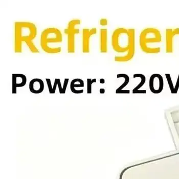 Cooling Appliance Interior Light 220V 1W LED Square Bulb Replacement Designed for Reliable Operation in Cold Environments