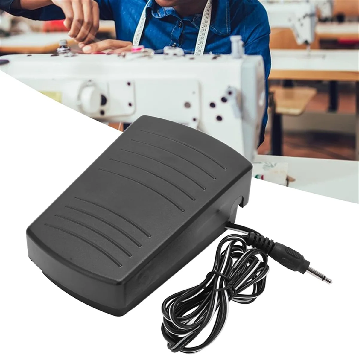 Hot Foot Operated Pedal Controller, Foot Pedal Control Switch Nonslip Pressure Control Sewing Machine Accessories