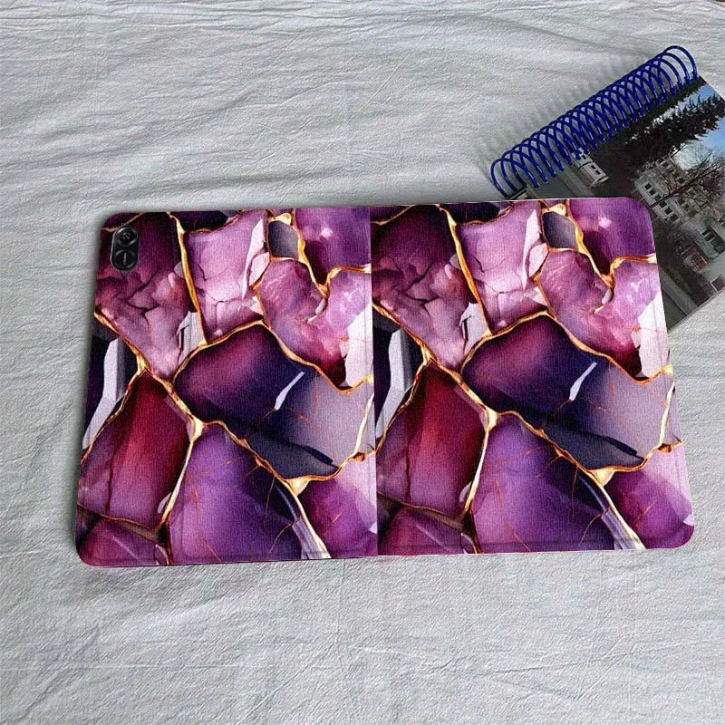 

Artistic flower ceramic tiles For Huawei MatePad Air SE Pro M6 M5 M2 T10s T5 10 11 12.6 11.5 12 X 10.8 Inch 10.1 Tablet Case