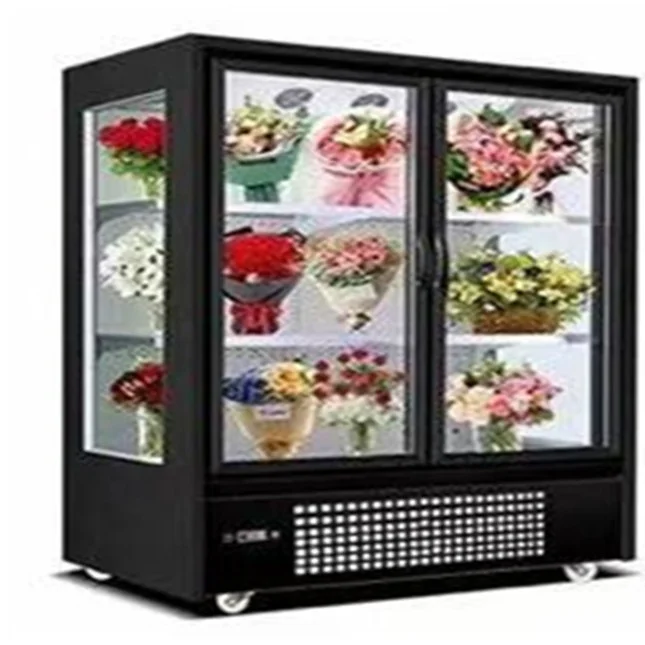 Flower Refrigerator Fresh Floral Preservation Cooler Cabinet for Fresh Flower Display and Storage