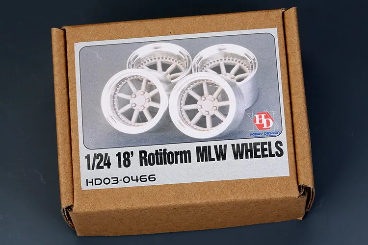 

HobbyDesign 1:24 Rotiform MLW 18 дюймов HD03-0466, модифицирующие и сборные аксессуары для моделей