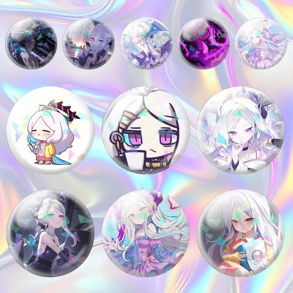 

Sorasaki Hina Cute Blue Archive 75mm 58mm 44mm 25mm Brooch Backpack Hat Pins Accessories Toys Badge