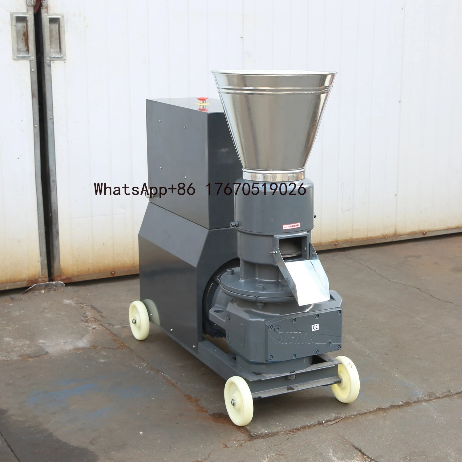 2026-2024R New Wood Pellet Mill Machine CE Certified With Durable Motor and Engine for Processing Straw Wood Sawdust Grass
