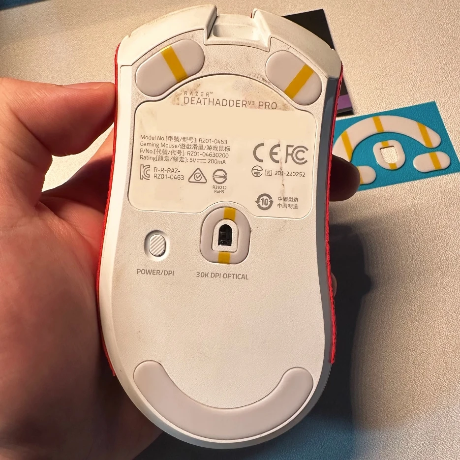 1 set rs composite struktur maus skates füße für vgn razer death adder v3 pro viper mini se g pro x super light wie original