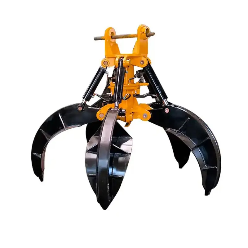 China Custom Excavator Hydraulic Rotating Grapple Excavator Wooden Grapple Log Grapple Stone Grapples Hydraulic Grab