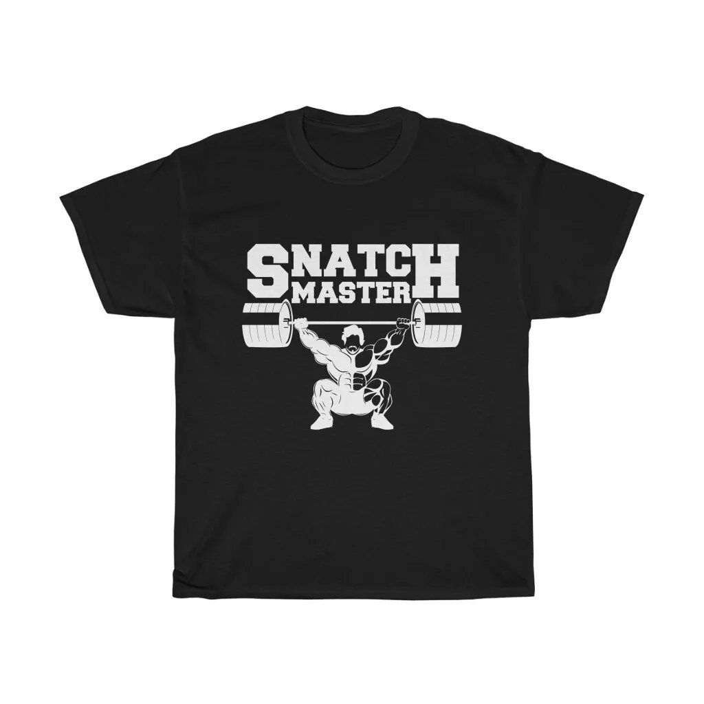 Snatch Master Weightlifting Cross Training T Shirt