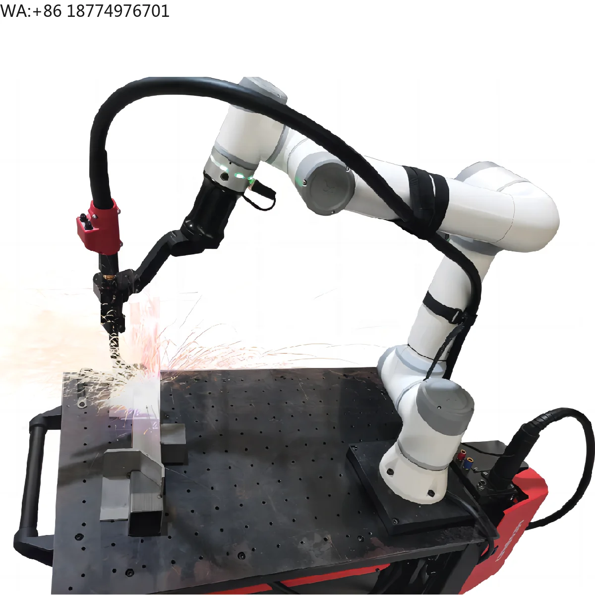 Open Source MIG Welding Robot Cobotic Pallet Machine As KUKA Robot Pipe Welding Manipulator