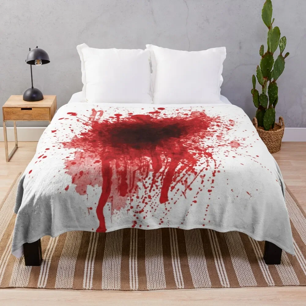 

Blood Throw Blanket Baby manga Decorative Beds Blankets