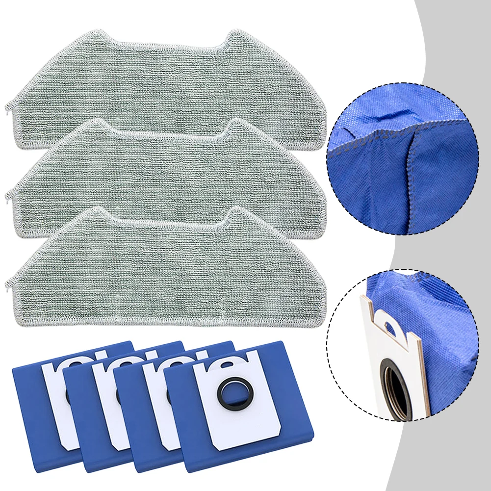 For BObsweep For Dustin For Ultra-Vision Vacuum Cleaner Replacement Dust Bags Mop Pads Parts Home Appliance Accessories