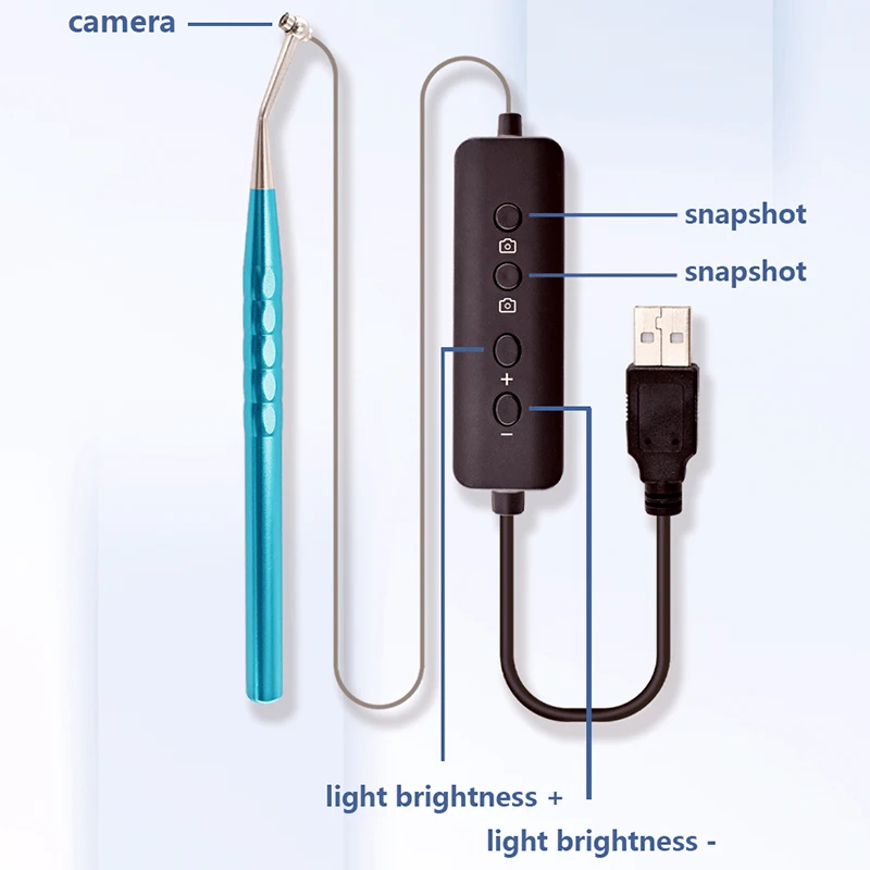 Dental Resin Spatulas LED Digital Micro Intra-Oral Camera Wifi Foot Control HD Visual Intraoral Scanner Fit Endo Motor Tools