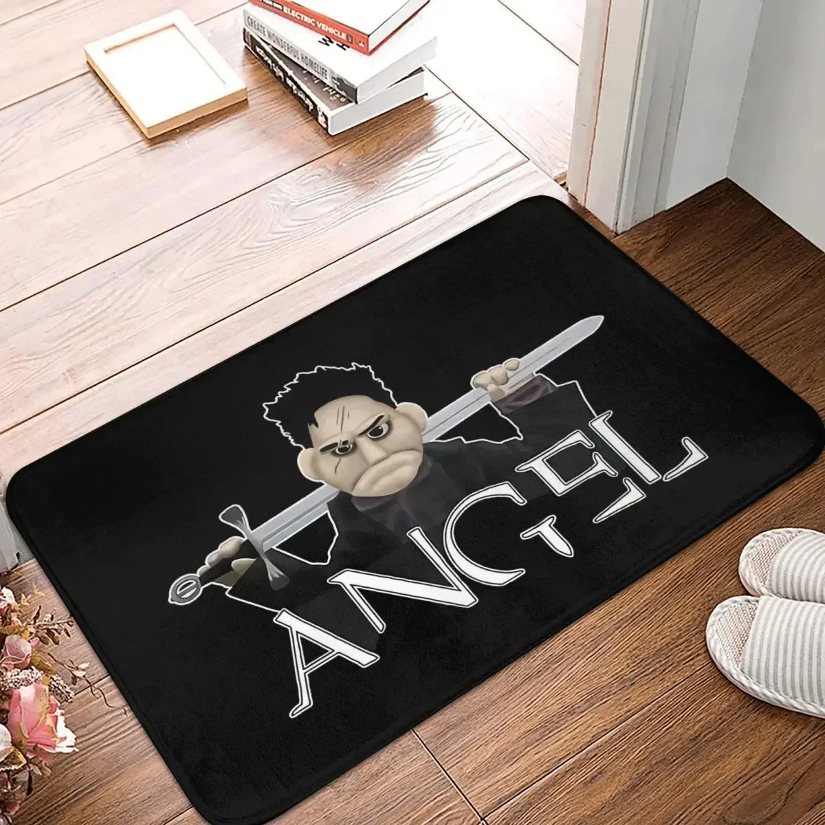 Buffy the Vampire Slayer Bathroom Mat Angel Smile Time Doormat Kitchen Carpet Entrance Door Rug Home Decoration