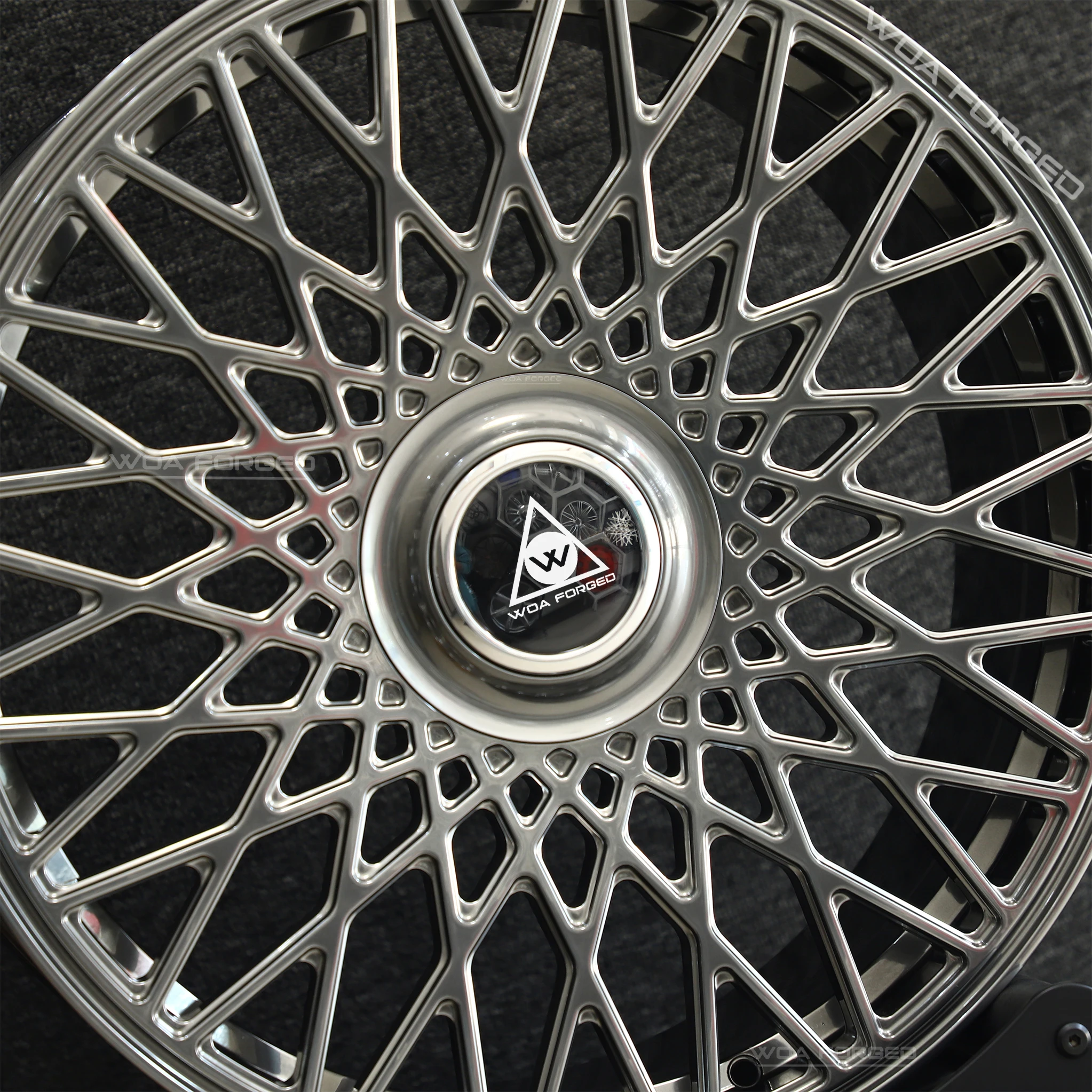 

18 19 20 21 22 23 Inch Customized Alloy Car Rims Forged Passenger Car Wheels for Li Auto L6 L7 L8 L9 Gun Grey Mesh Design