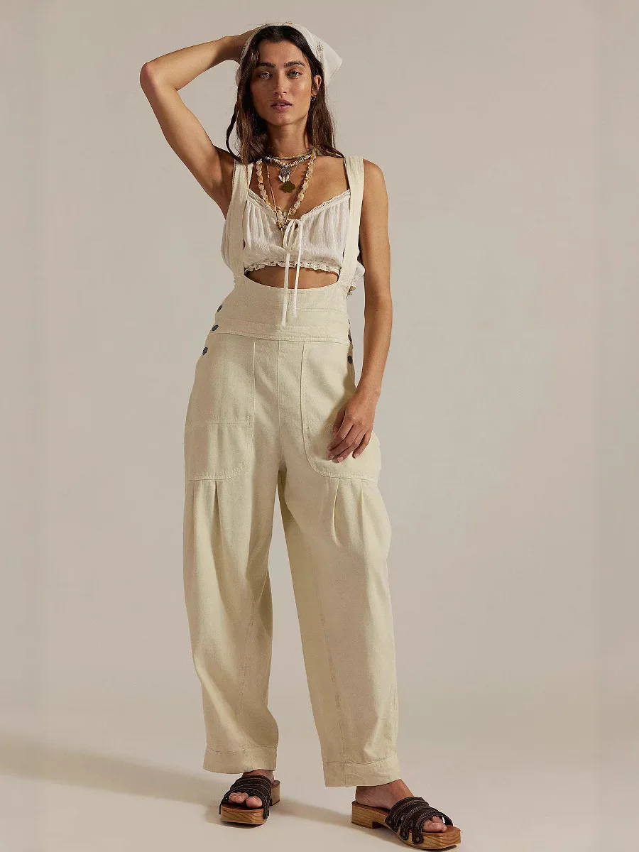 ملابس نسائية من Street Sle من قماش الدنيم فضفاضة تناسب عالية الخصر سراويل ثي الدنيم باللون الأزرق مقاومة للاهتراء وقابلة للتنفس