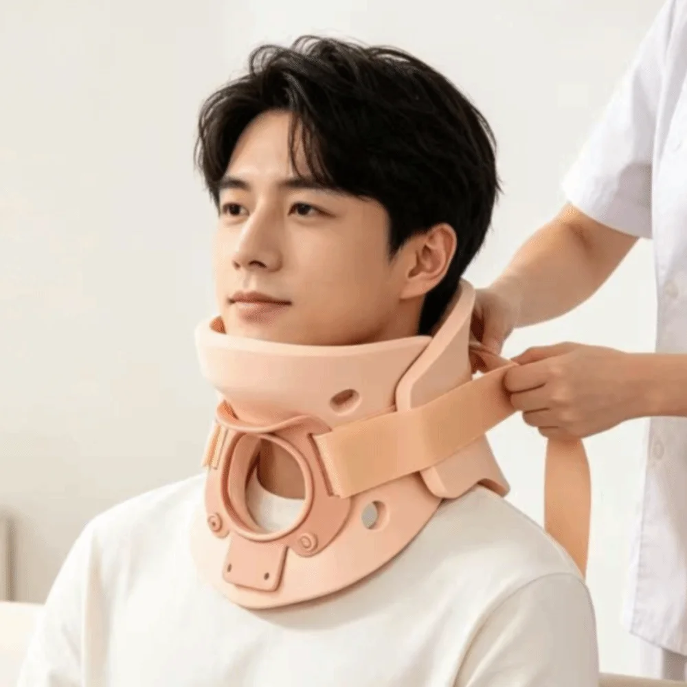 Anti-Head Droop Portable Neck Support Breathable Ergonomic Design Anti-Head Droop Neck Support Relieves Pressure Comfortable
