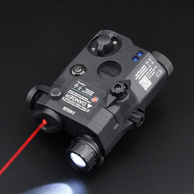 Full Function Metal Laser MAWL-C1 IR Visible Laser DBAL Dual Beam Aiming Laser P-4 NGAL High Power Pointer PEQ-15 Nylon Device